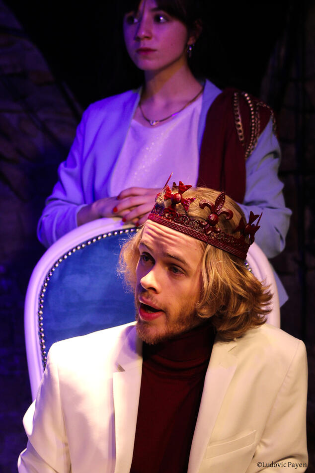 **Le Roi se Meurt** Compagnie du Déluge, 2022 Photographe : *Ludovic Payen*